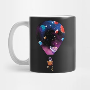 Meta Verse Hot Air Balloon Graphic Mug